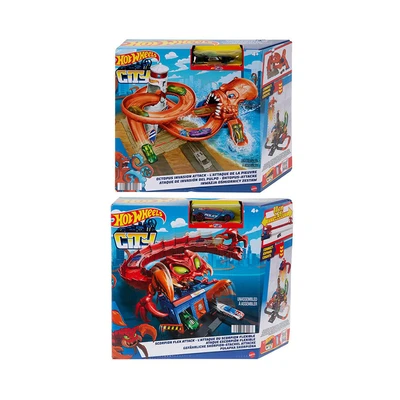 Jual Hot Wheels Playset City Nemesis Lab Pack Random Terbaru Ruparupa