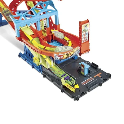 Jual Hot Wheels Playset City Roller Coaster Rally Terbaru Ruparupa