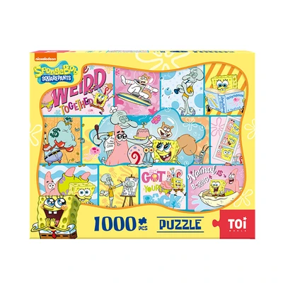 Jual Toi Spongebob Squarepants Puzzle Happy Bikini Bottom Set Pcs Mix Terbaru Ruparupa
