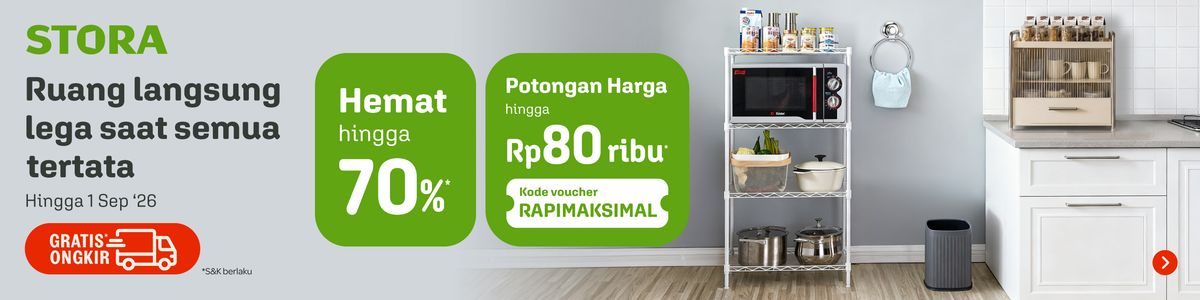 Ruang Langsung Lega Saat Semua Tertata