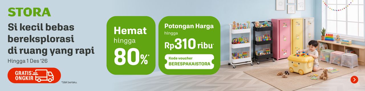 Si Kecil Bebas Berekplorasi di Ruang yang Rapi