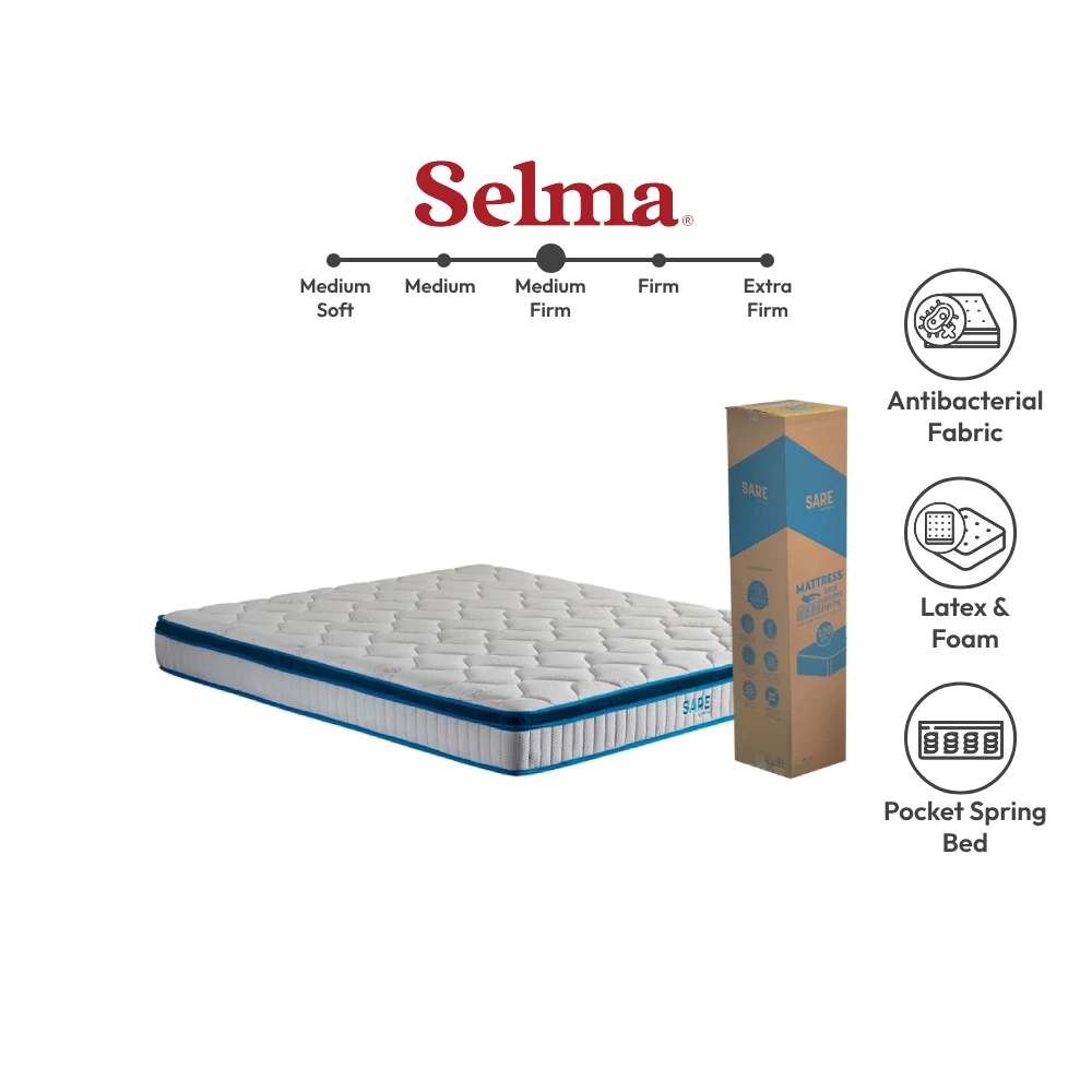 SELMA Sare Kasur Latex Pocket Springbed In Box