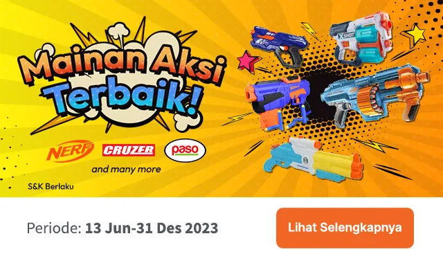 Semua Promo TGI Mainan Aksi Terbaik