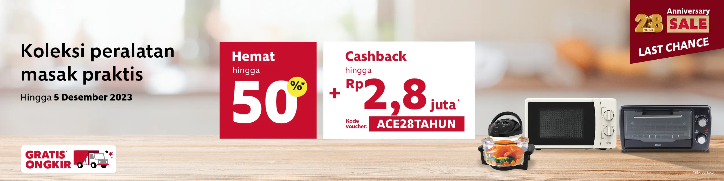 Hanya dengan AC Hardware dapat belanja murah gratis Ongkir Banyak Promo