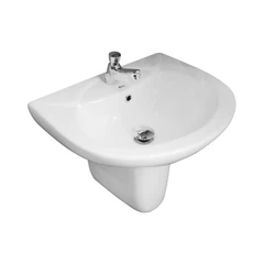 main image Kris Wastafel Dinding Tempel C212 - Putih