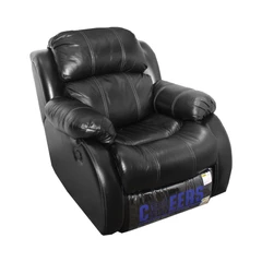 cheers-madison-sofa-recliner-kulit-1-seater---hitam