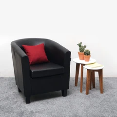 informa-lexxy-sofa-kulit-1-seater---hitam/-merah