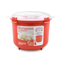 sistema-2.6-ltr-rice-steamer-microwave---merah