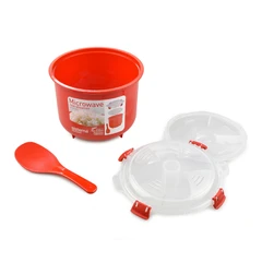 sistema-2.6-ltr-rice-steamer-microwave---merah