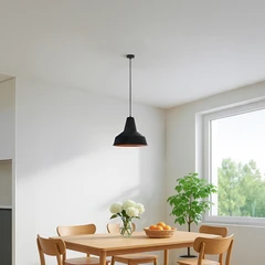 main image Eglo Somerton Lampu Gantung Hias - Hitam/Copper