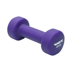 main image Kinetic Dumbbell Neoprene 2 Kg - Ungu