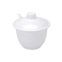 main image Krischef Tempat Sambal Melamine - Putih Ivory