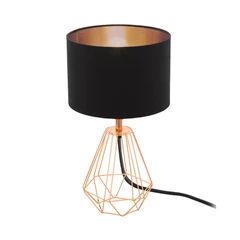 eglo-carlton2-lampu-meja---hitam/copper