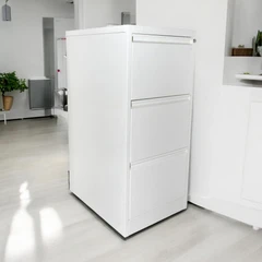 Krisbow Filing Cabinet Besi 3 Tingkat - Krem
