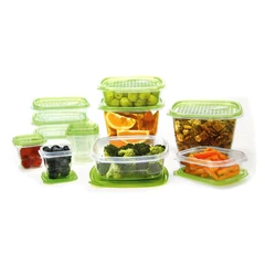 kris-set-24-pcs-wadah-makanan-clip-&-fresh---hijau