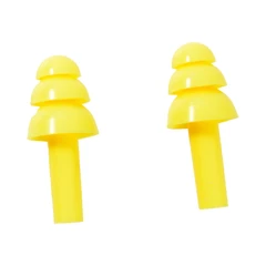 krisbow-set-5-pasang-ear-plug-silicon-dengan-box-penyimpanan---kuning