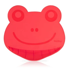 nuby-tempat-makan-bayi-frog-sil-placemat-115167---pink