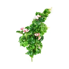 arthome-tanaman-artifisial-crabapple-leaf-flower---pink/hijau