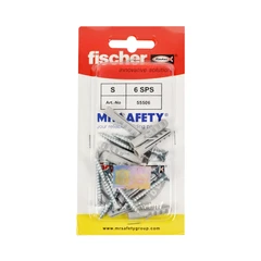 Fischer Set Sekrup Nilon S6sps
