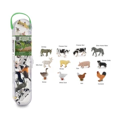 main image Collecta Set Figure Box Of Mini Farm Animals