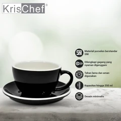 krischef-350-ml-cangkir-cappucino-dengan-saucer---hitam