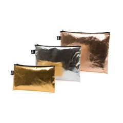 loqi-set-pouch-metallic-artist-collection-3-pcs---gold/silver/rose-gold