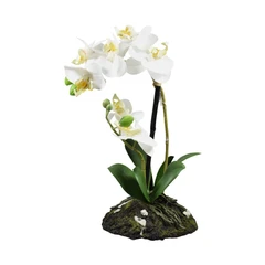 arthome-34-cm-bunga-artifisial-orchid-soil---putih