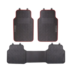 sparco-set-3-pcs-karpet-mobil-pvc---hitam-merah