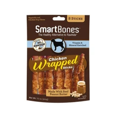 smartbones-200-gr-camilan-anjing-stick-chicken-wrapped-peanut-butter