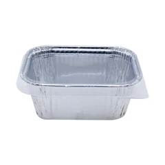 main image Krischef 10.8x8.2x4.4 Cm Set 5 Pcs Wadah Makanan Aluminium Foil