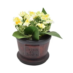 arthome-11-cm-bunga-artifisial-dengan-pot---kuning