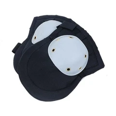 main image Tactix Set  2 Pcs Pelindung Lutut - Hitam/Putih