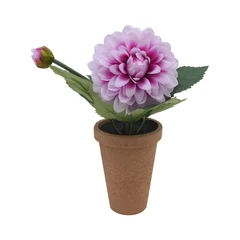 arthome-bunga-artifisial-dahlia-dengan-pot---ungu