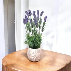 arthome-50-cm-bunga-artifisial-lavender-dengan-pot-kayu