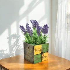 arthome-24-cm-bunga-artifisial-lavender-dengan-pot