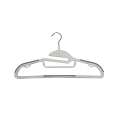 informa-41.3-cm-set-5-pcs-smart-hanger-plastik-anti-slip---abu-abu-muda