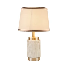 eglare-lampu-meja-marble-brushed-nickle