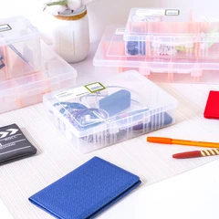 main image Stora 19.5x16x5 Cm Kotak Penyimpanan Dengan Tutup 1 Kompartemen