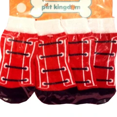 kaus-kaki-anjing-motif-sepatu-ukuran-l---merah