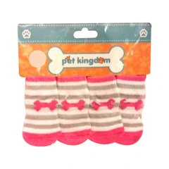 pet-kingdom-ukuran-l-kaos-kaki-anjing-motif-ribbon---pink