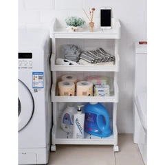 Stora Rak Plastik 4 Tingkat - Putih