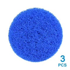 main image Tactix Set Scrub Pad Soft 7.5 Cm 3 Pcs - Biru