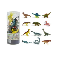 Recur Set 12 Pcs Mini Figure Dinosaurs