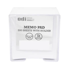 main image Memo Pad Dengan Holder 500 Lembar Transparan