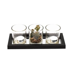 informa-set-tempat-lilin-deco-lulu-26.5x11.5x8-cm---hitam