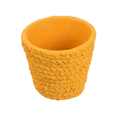 informa-pot-tanaman-cement-xy14-14x14x12.5-cm---kuning