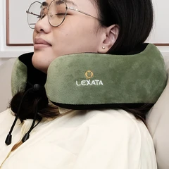 lexata-bantal-pijat-leher---hijau/hitam