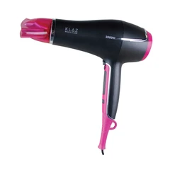 klaz-hair-dryer---hitam/pink