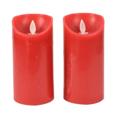 arthome-set-lilin-led-15-cm-2-pcs---merah