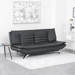 Informa Neo Faith Sofa Bed Kulit - Hitam